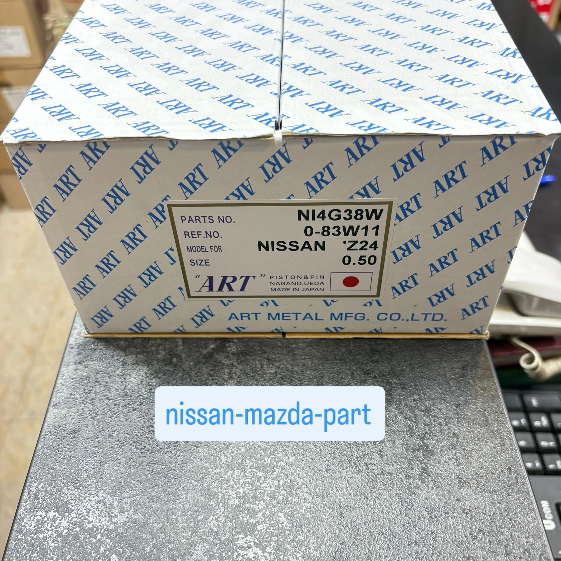 پیستون 0.50 نیسان سایپا ART ژاپن